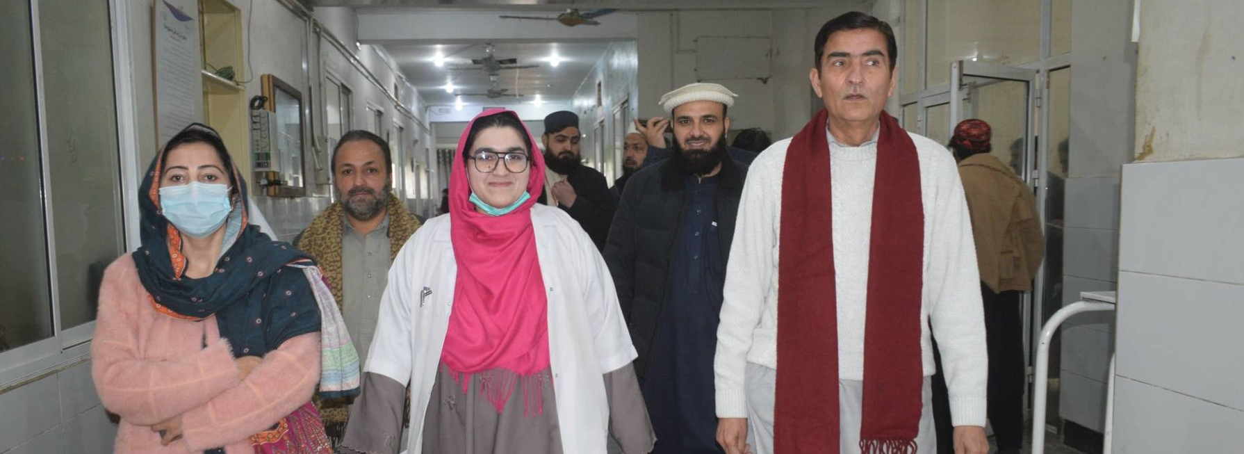 Visit of Col (R) Dr. Iftikhar Ullah to WCTH MTI Bannu