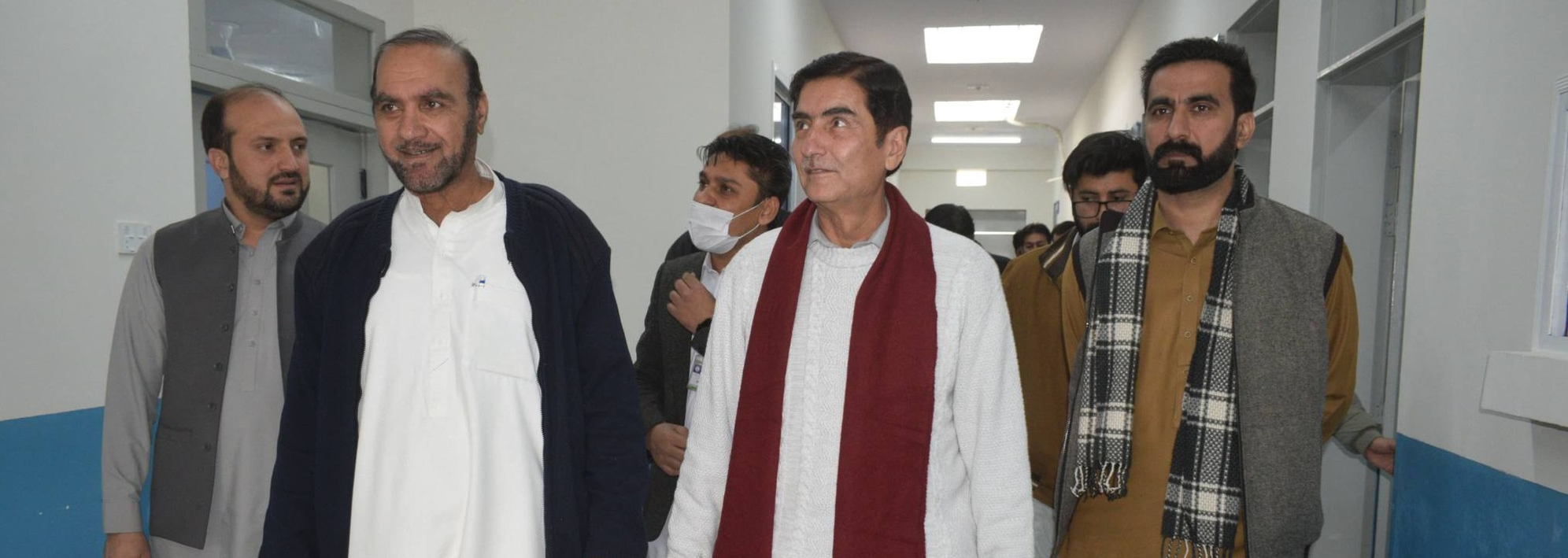 Visit of Hospital Director and BoG Member Mr. Shabniaz Khan to DHQ